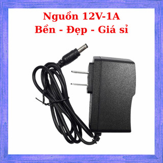 Nguồn 12V 1A ổn định cho camera, đèn LED, router – Adapter 12V DC chất lượng cao