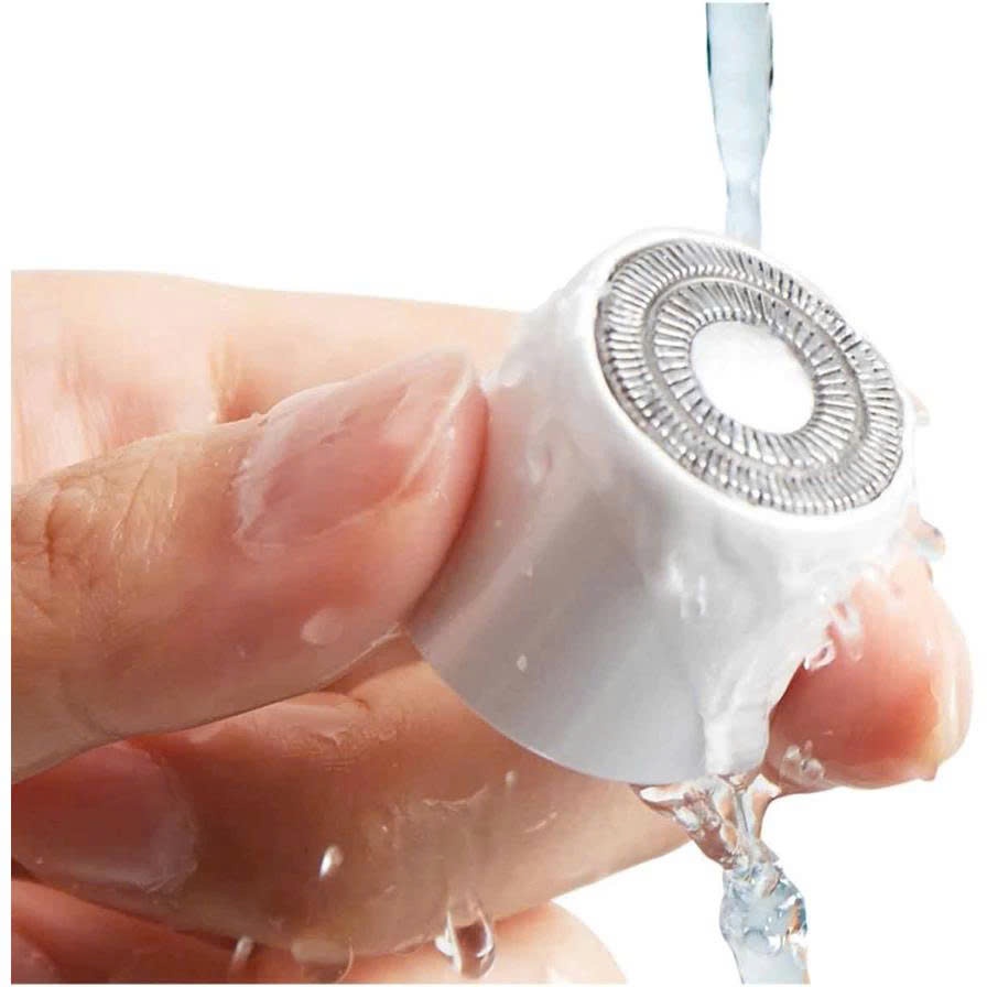 Máy Cạo Lông Cầm Tay Dành Cho Mặt Và Body Thiết Kế Nhỏ Gọn Đầu Cạo Lưới Cạo Sát Giúp Bảo Vệ Vùng Da
