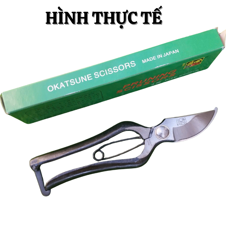 KÉO CẮT CÀNH CÂY JAPAN BẰNG THÉP ĐÚC NGUYÊN KHỐI KHÔNG GỈ
