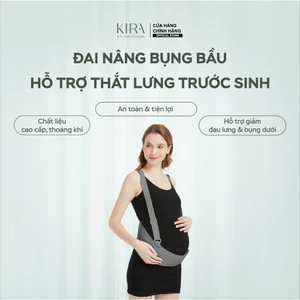 Đai nâng bụng bầu hỗ trợ thắt lưng trước sinh thoáng khí cho bà bầu – Dây đeo giảm đau lưng, an toàn mùa hè
