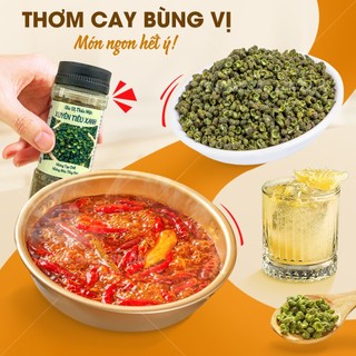 Xuyên tiêu xanh tứ xuyên 100g (Hạt tiêu xanh, gia vị lẩu cay)