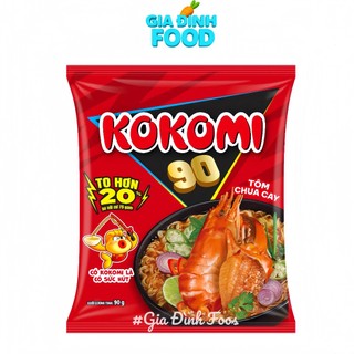 Mì Kokomi tôm chua cay combo 5 gói/ly, 65g và 90g