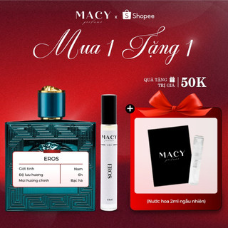 Nước hoa Nam Versace-Eros Hương Cam Chanh Tươi Mát, Lạnh Lùng