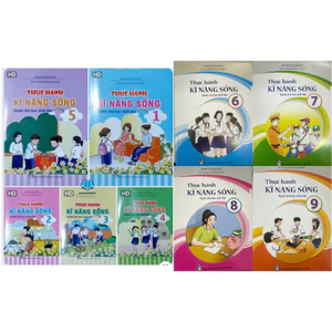 Sách - Thực hành Kĩ Năng Sống Dành cho học sinh lớp 1- 9 chương trình mới