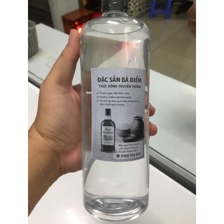 Rượu nếp nguyên chất - Không pha cồn - Chai 01 lit