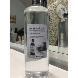 Rượu nếp nguyên chất - Không pha cồn - Chai 01 lit