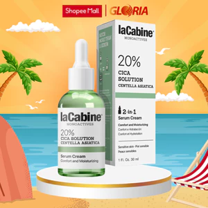 Tinh Chất Làm Dịu, Giảm Đỏ Da LaCabine 20% Cica Solution Serum Cream 30ml