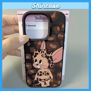 Ốp Lưng iPhone TPU Hoạ Tiết Da Mềm Chuột Da Báo Chống Sốc, Chống Bẩn - iP 7/8/X/XS/11/12/13/14/15/16/17/Plus/Pro/Max/Air