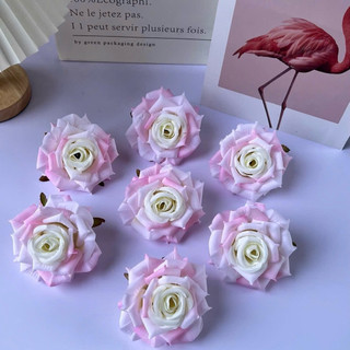 Combo 10 bông hồng kim cương chất liệu vải (11cm)-trang trí hộp quà, phối cây , cắm lẵng,...vv- hoa lan Phúc Thịnh