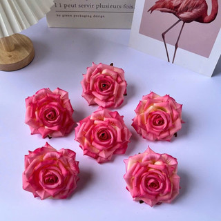 Combo 10 bông hồng kim cương chất liệu vải (11cm)-trang trí hộp quà, phối cây , cắm lẵng,...vv- hoa lan Phúc Thịnh