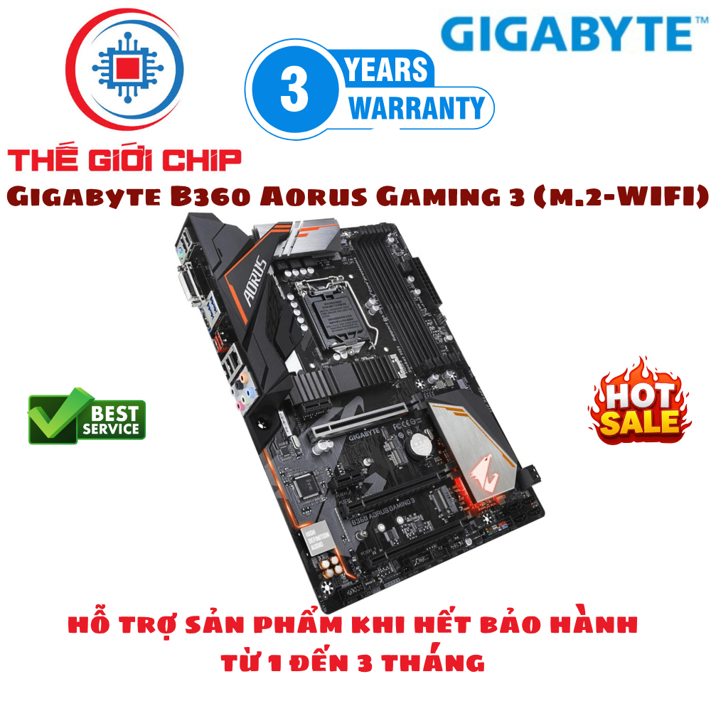 Mainboard Gigabyte B360 Aorus Gaming 3 (DDR4) | Shopee Việt Nam