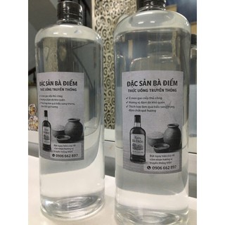 Combo 03 chai rượu nếp nguyên chất - Không pha cồn - Chai 01 lit
