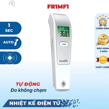 Nhiệt Kế Hồng Ngoại Đo Trán Microlife FR1MF1 Thích Hợp Đo Thân Nhiệt Trẻ Em, Người Lớn