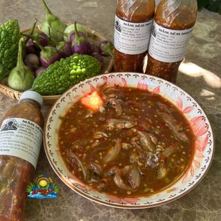 Combo 3 chai Mắm Nêm nguyên con Đặc Sản Phan Rang - Món Mắm Độc Đáo Miền Trung Hương Vị Đậm Đà Thơm Ngon