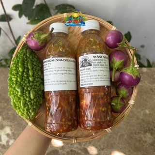 Combo 2 chai mắm nêm nguyên con có gia vị sẵn, 1 chai 380g, 2 chai 760g