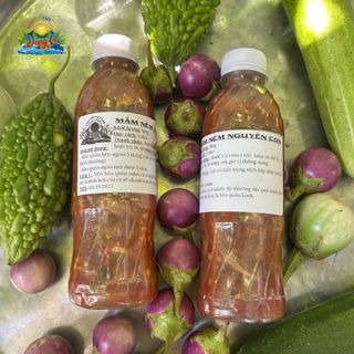 Combo 2 chai mắm nêm nguyên con có gia vị sẵn, 1 chai 380g, 2 chai 760g