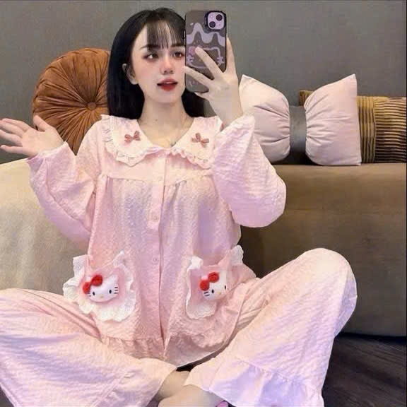 Bộ Mèo Nơ Cổ Bèo Tiểu Thư Dễ Thương - MS A09