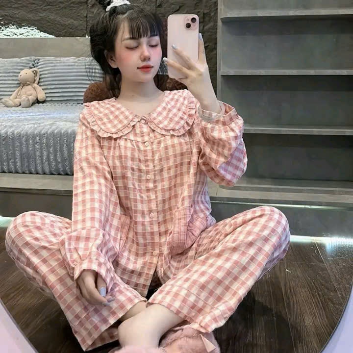 Bộ Kẻ Dài Đũi Cổ Sen Tiểu Thư - MS A02