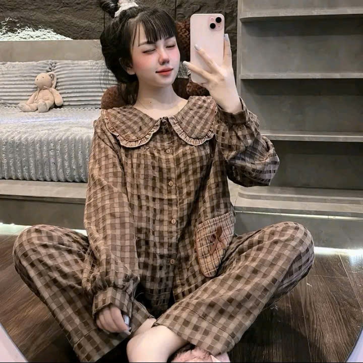 Bộ Kẻ Dài Đũi Cổ Sen Tiểu Thư - MS A02