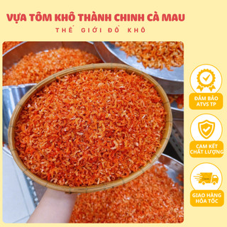 Tôm khô con Cà Mau – Đặc sản tôm khô thiên nhiên, kho quẹt, nấu soup, cơm chiên ngon  gói 200gram.