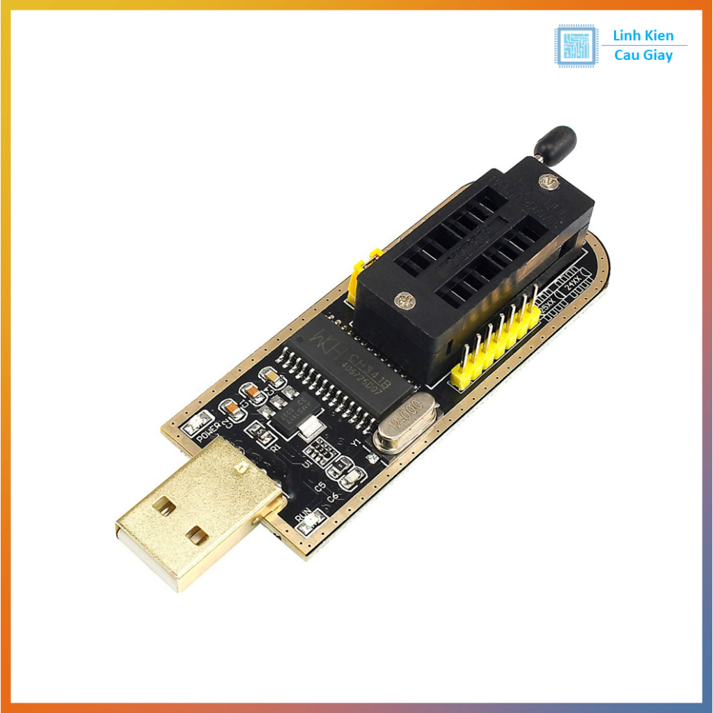 Mạch Nạp CH341B USB – Lập Trình EEPROM 24xx & SPI Flash 25xx | Shopee ...