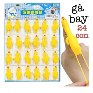 Vỉ 24 con gà bay bắn dính loại đẹp , vịt bay