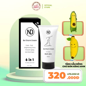 Kem thâm mông nd be charm cream mẫu mới 6 in 1 che tên [hoả tốc]