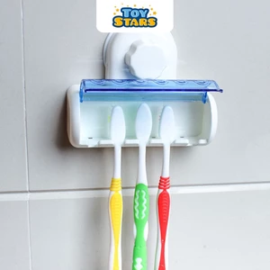 Giá Treo Bàn Chải Dán Tường – Thiết Kế 5 Lỗ – Gắn Dễ Dàng, Bền Đẹp, Sạch Sẽ.