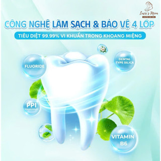 Kem Đánh Răng Hữu Cơ Bristik Hàn Quốc Cho Bé Từ 1 Tuổi, Ngăn Ngừa Sâu Răng, Mảng Bám - Lucie's Mom