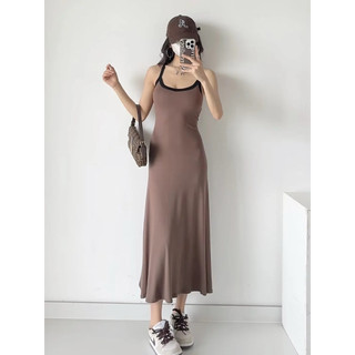 Váy 2D Yếm Cổ Tim Dáng  Dài Xoè xinh đẹp tôn dáng thời trang ( có Size lớn dưới 85kí)