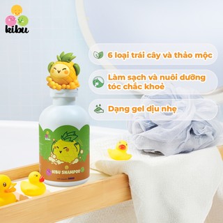 Dầu Gội Kibu Chiết Xuất DỨA - Sạch Thoáng, Bảo Vệ Dịu Nhẹ Cho Tóc Chắc Khỏe, Suôn Mượt – 300ml