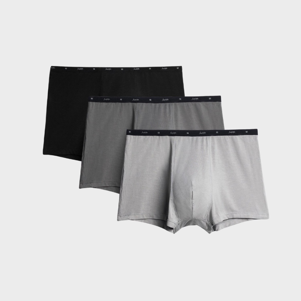[Combo 3] Quần Lót Nam Boxer Bamboo KHÁNG KHUẨN KHỬ MÙI Insidemen IBX008EDP03