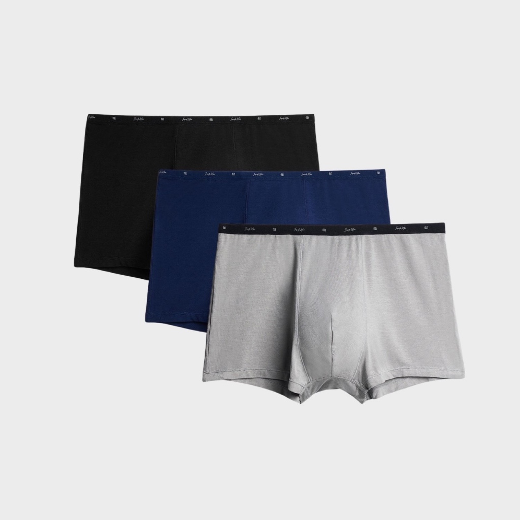 [Combo 3] Quần Lót Nam Boxer Bamboo KHÁNG KHUẨN KHỬ MÙI Insidemen IBX008EDP03