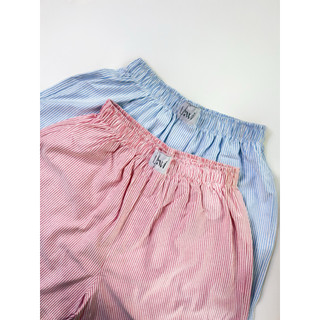 Quần Đùi Oxford START LAWI, Quần Ngủ Mặc Nhà Form Thoải Mái Unisex Nam Nữ