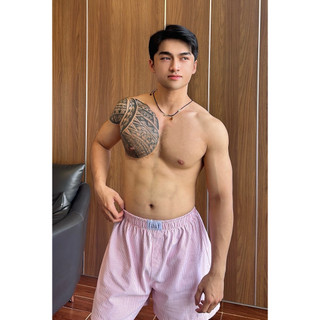 Quần Đùi Oxford START LAWI, Quần Ngủ Mặc Nhà Form Thoải Mái Unisex Nam Nữ