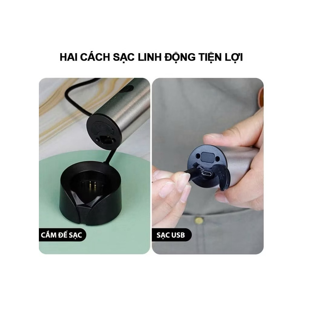 [HOẢ TỐC ] Máy đánh bọt cà phê cầm tay chuyên dụng  1501G ( Bản cao cấp )