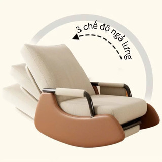 Ghế Bập Bênh đệm thư giãn -Hàng nhập khẩu - Phong Cách Châu Âu Trang Trí Ban Công