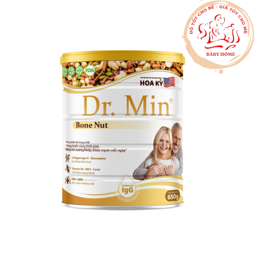[Chính hãng] Sữa hạt xương khớp Dr.Min hộp 650g- giúp xương khớp dẻo dai, linh hoạt