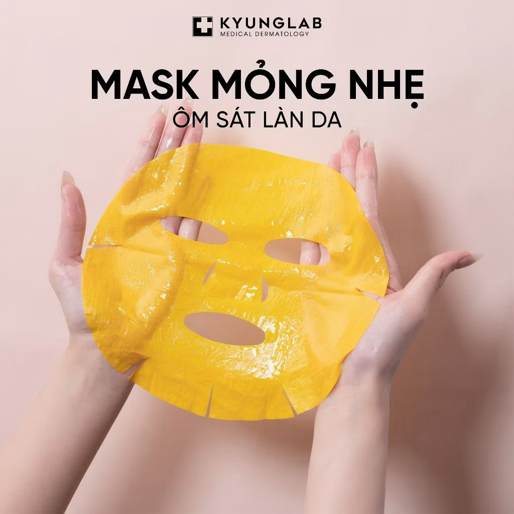 Mặt nạ dưỡng trắng da KyungLab Ultra Light Mask chống lão hoá da 30ml hạn 2028  làm mờ thâm sạm nám tàn nhang IS183