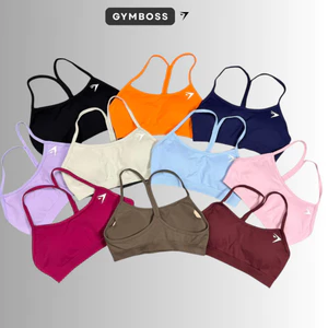 Áo Bza Tập Gym,Yoga Lưng Y Cách Điệu Tôn Form,Chất Dệt Kim 10% Cao Cấp Sẵn Mút Thay Thế Tiện Lợi GB256