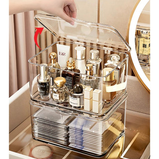 Hộp Nhựa Acrylic Trong Suốt Có Nắp Đậy - Hộp Nhựa Đựng Phụ Kiện, Đồ Trang Điểm, Văn Phòng - Tủ Trưng Bày Mô Hình