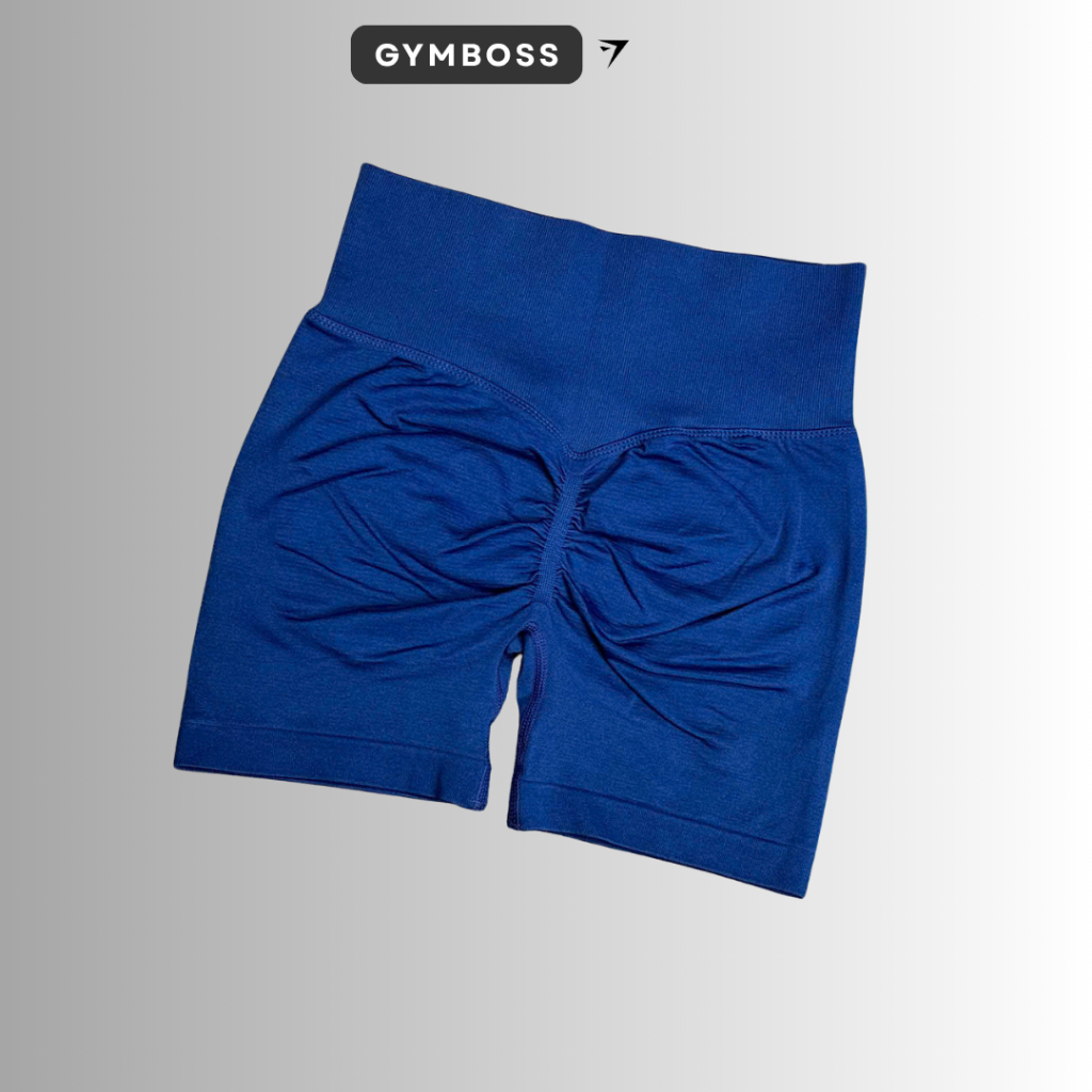 Quần Short Đùi Nữ Tập Gym Yoga Nâng Mông,Chất Dệt Kim 4 Chiều Cạp Cao Chắc Chắn Chun Mông Tôn Dáng GB111