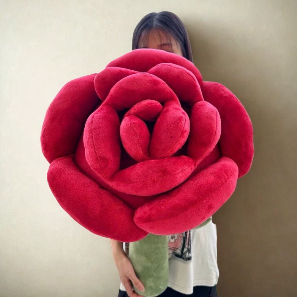 Gấu bông hoa hồng khổng lồ làm quà tặng cho bạn gái,người yêu dịp sinh nhật, ngày lễ valentine kích thước 65Cm