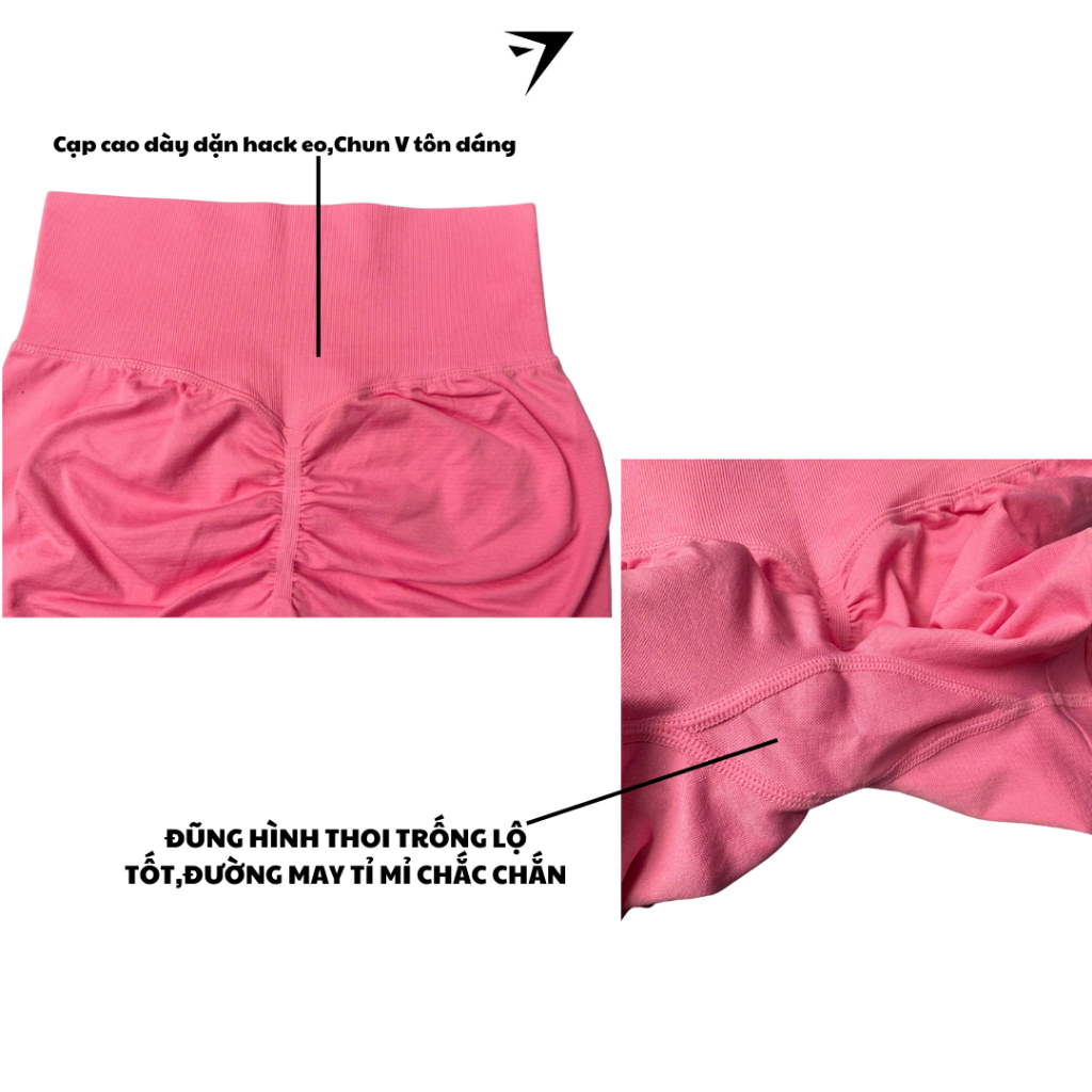 Quần Legging Tập Gym Yoga,Chất Dệt Kim 4 Chiều Cạp Cao Chắn Chắn Chun Mông Tôn Dáng GB109