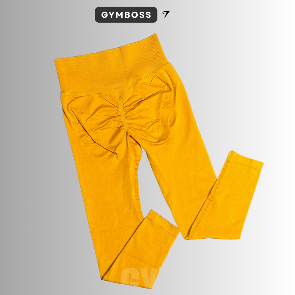 Quần Legging Tập Gym Yoga,Chất Dệt Kim 4 Chiều Cạp Cao Chắn Chắn Chun Mông Tôn Dáng GB109