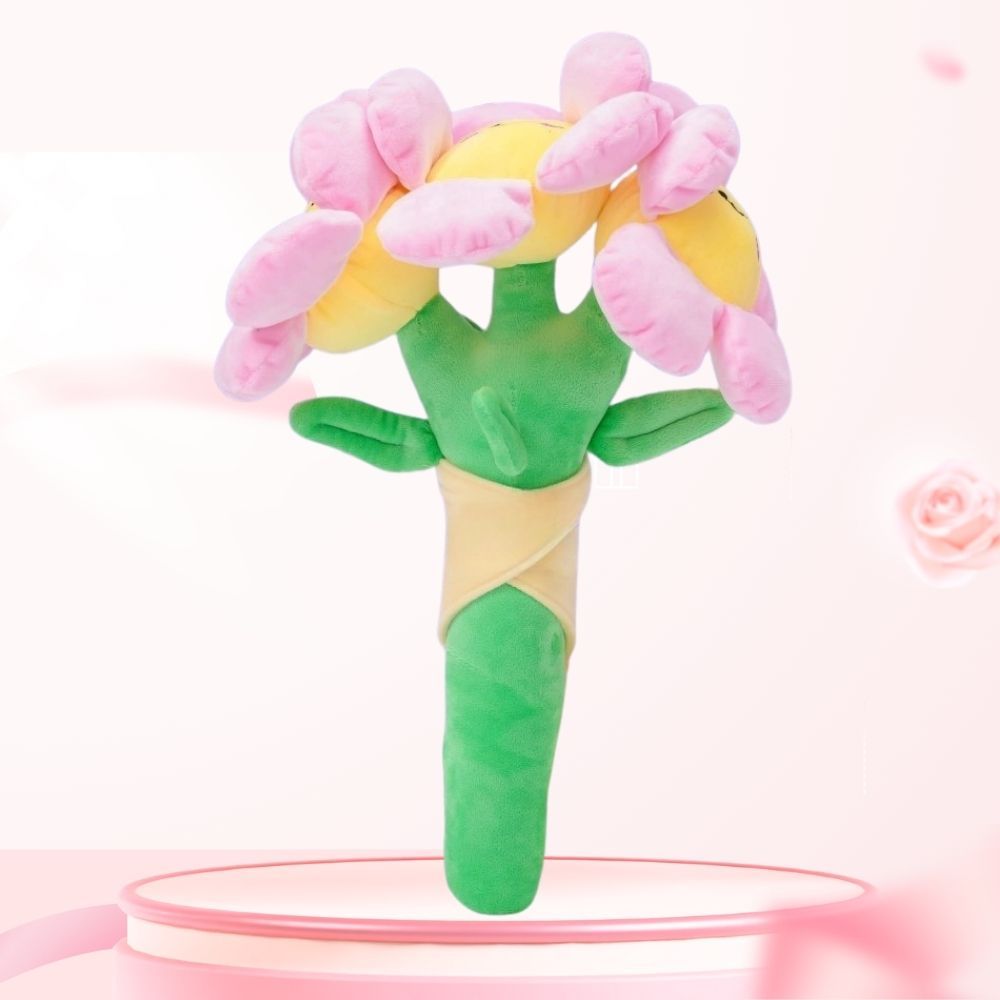 Gấu Bông Chậu Hoa Mặt Smile Vui Vẻ Thích Hợp Làm Đồ Decor, Trang Trí