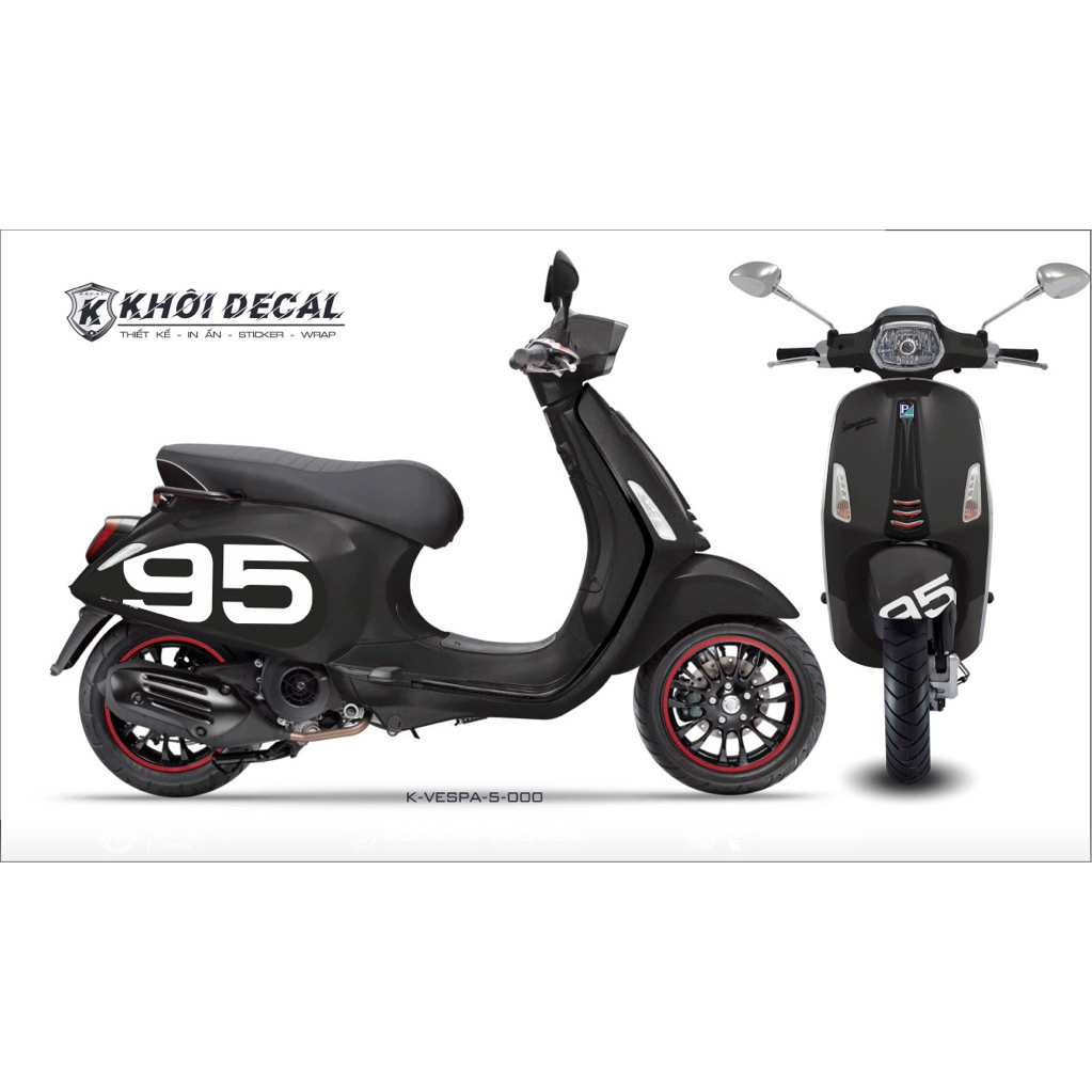 Tem Vespa số 94,95,60,79