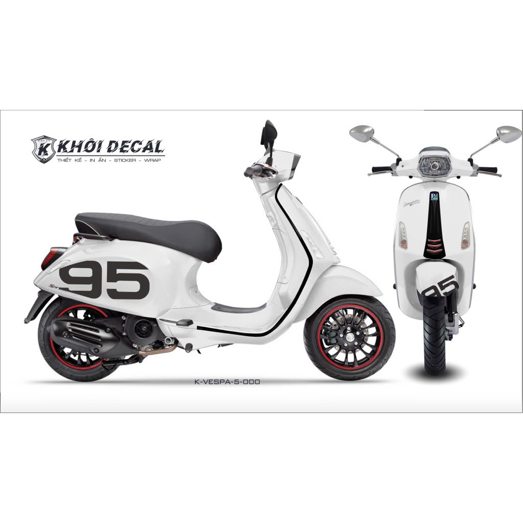 Tem Vespa số 94,95,60,79