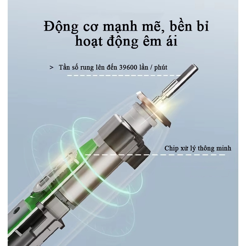 Bàn chải đánh răng điện NEVAKI X600 công nghệ sóng siêu âm với 6 đầu bàn chải thay thế sạc không dây
