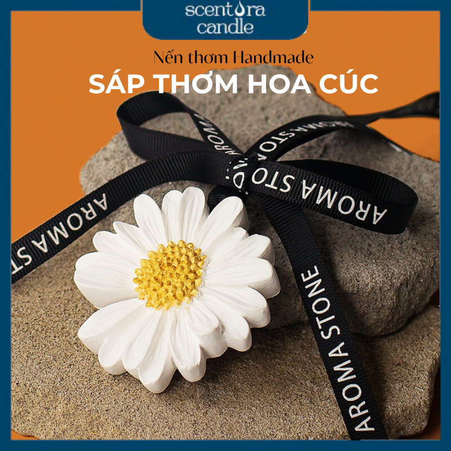 Sáp thơm Hoa Cúc nhiều màu khử mùi trang trí, decor phòng, treo tủ, quà cưới, quà tặng sự kiện
